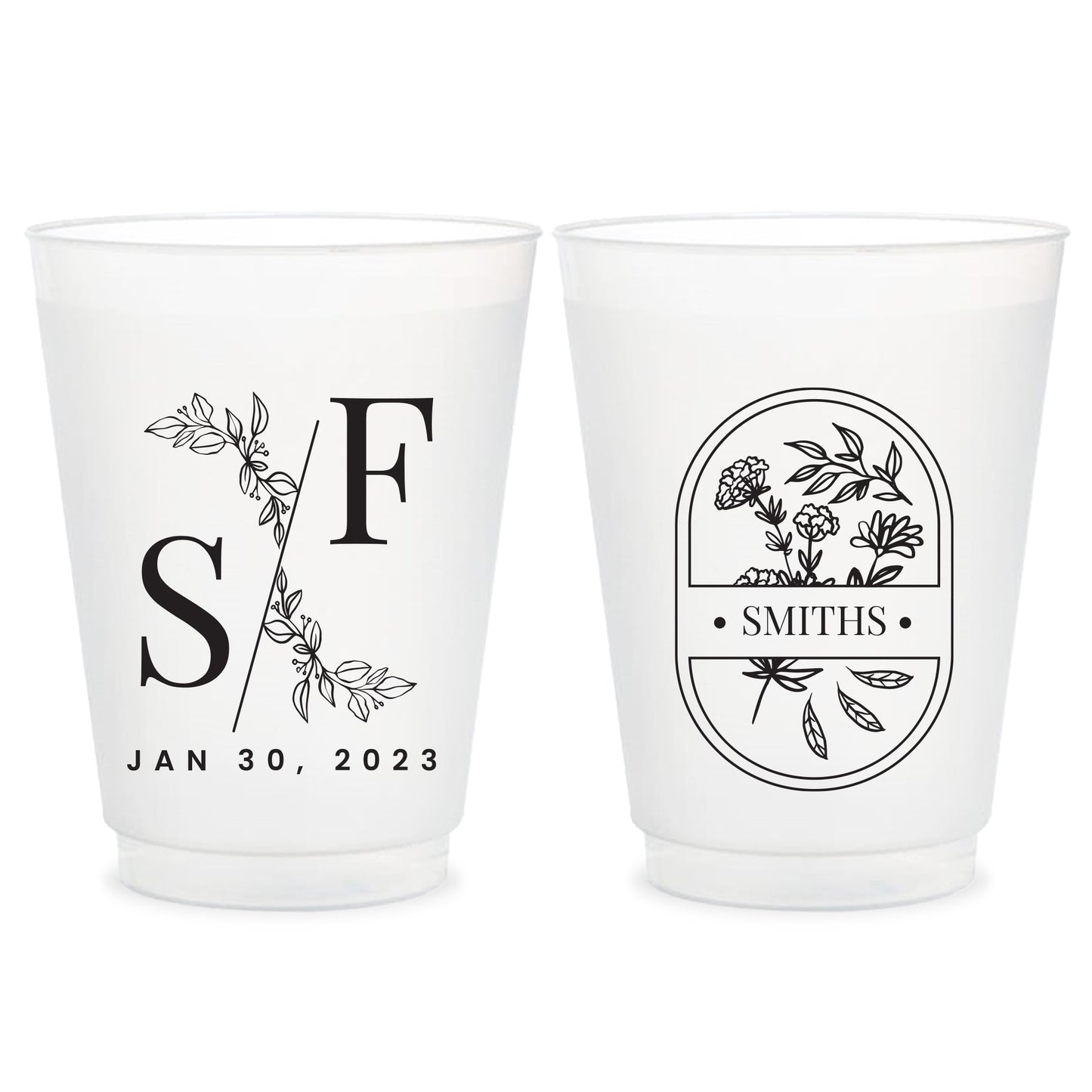 Custom Frosted Cups (KT140)