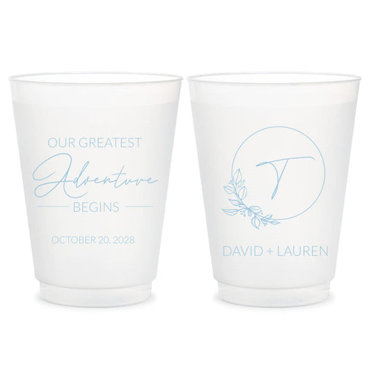 Personalized Frosted Cups (KT 141)