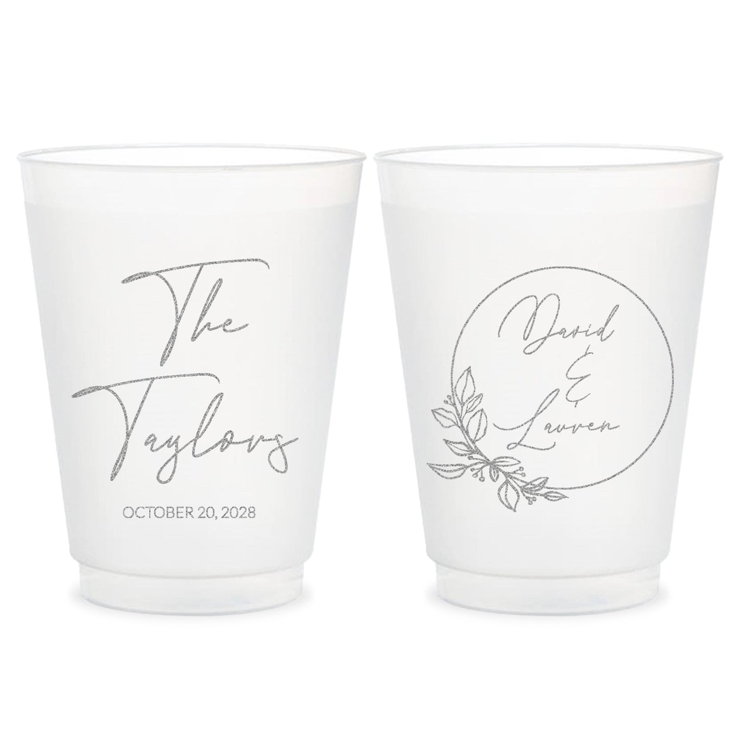 Custom Frosted Cups