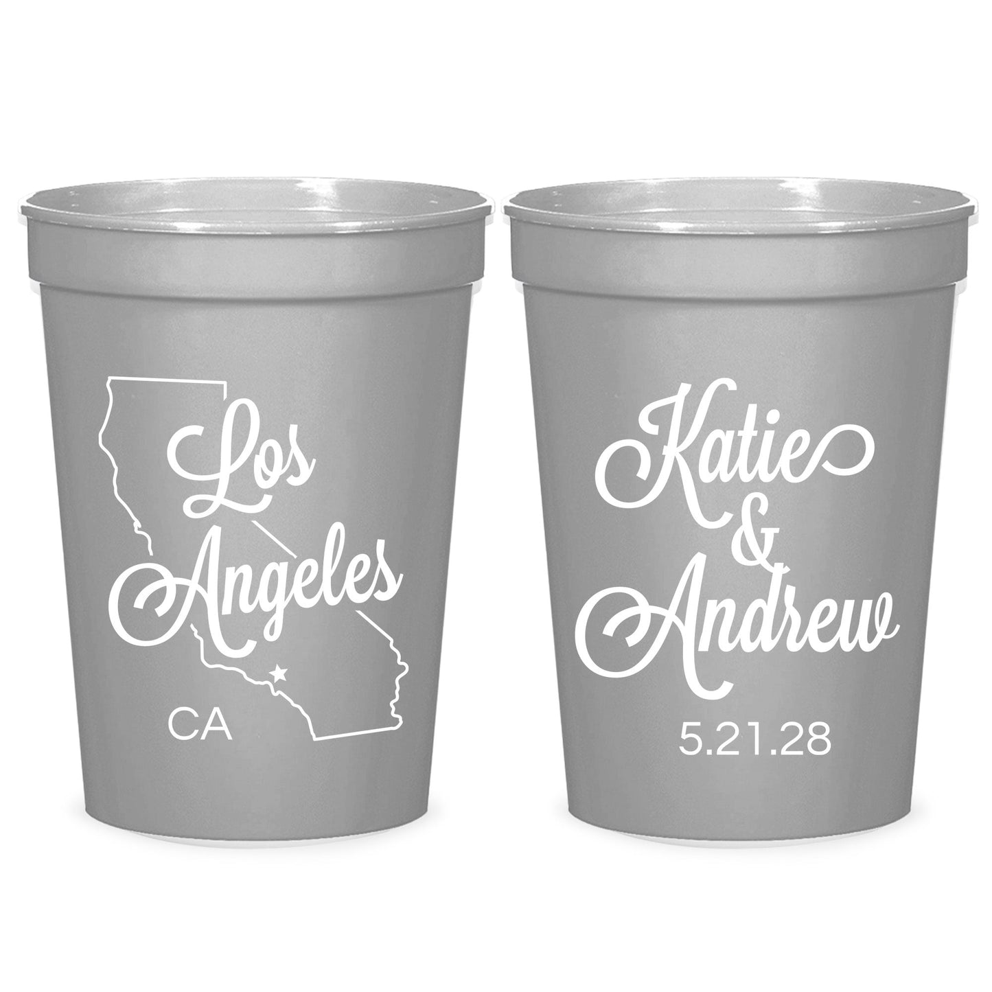 State Wedding Stadium Cups (PK148)