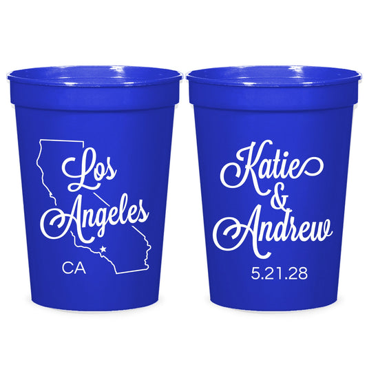 State Wedding Stadium Cups (PK148)