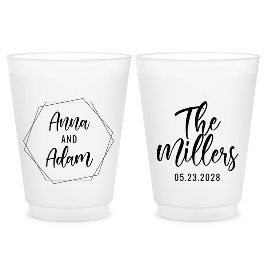 Wedding Frosted Cups (KT 149)