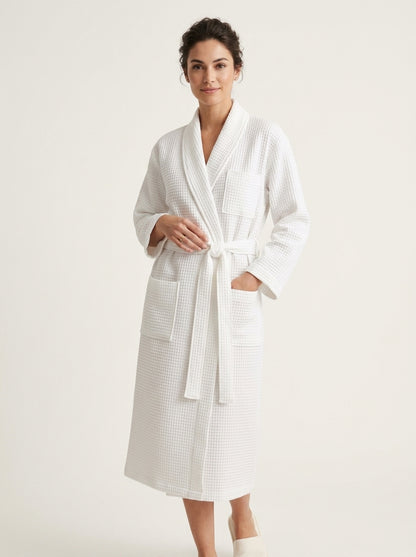 Waffle Pocket Robe