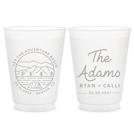 Custom Frosted Cup Favors (KT156)