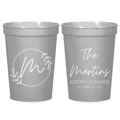 Custom Wedding Stadium Cups (175)