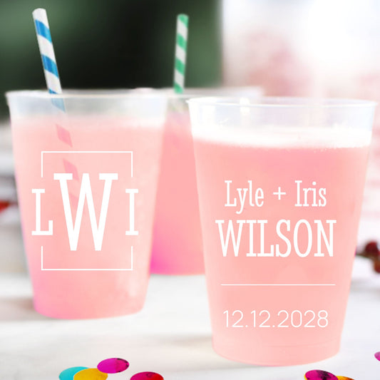 Custom Frosted Cup Favors (PK 180)