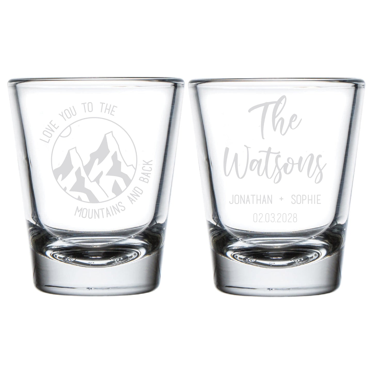 Personalized Shot Glasses (PK 185)