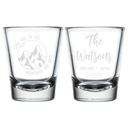 Personalized Shot Glasses (PK 185)