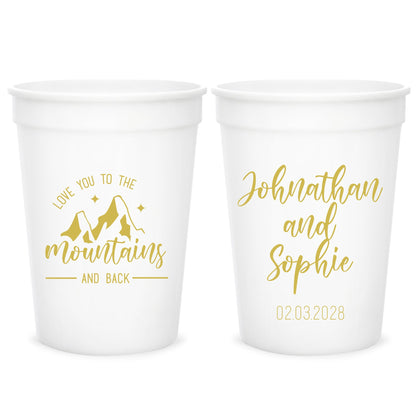 Stadium Cups Wedding Favors (PK 186)