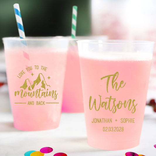 Wedding Frosted Cups (PK 187)