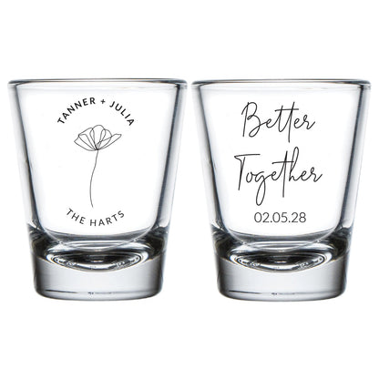 Wedding Shot Glasses (PK 188)