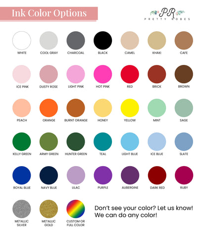 a color chart with different colors of paint