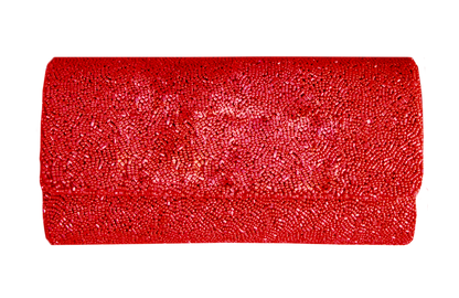 Beaded Barrel Clutch