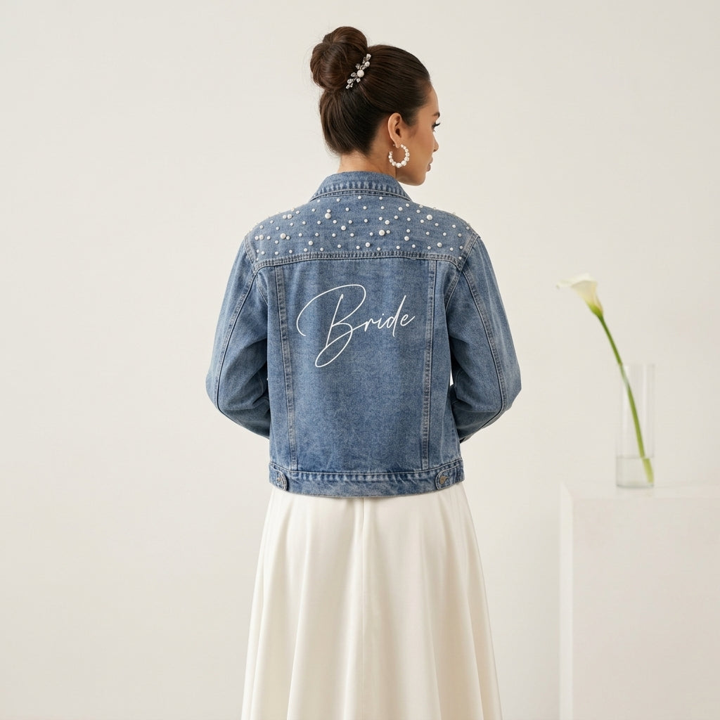 Blue Pearl Bride Jacket