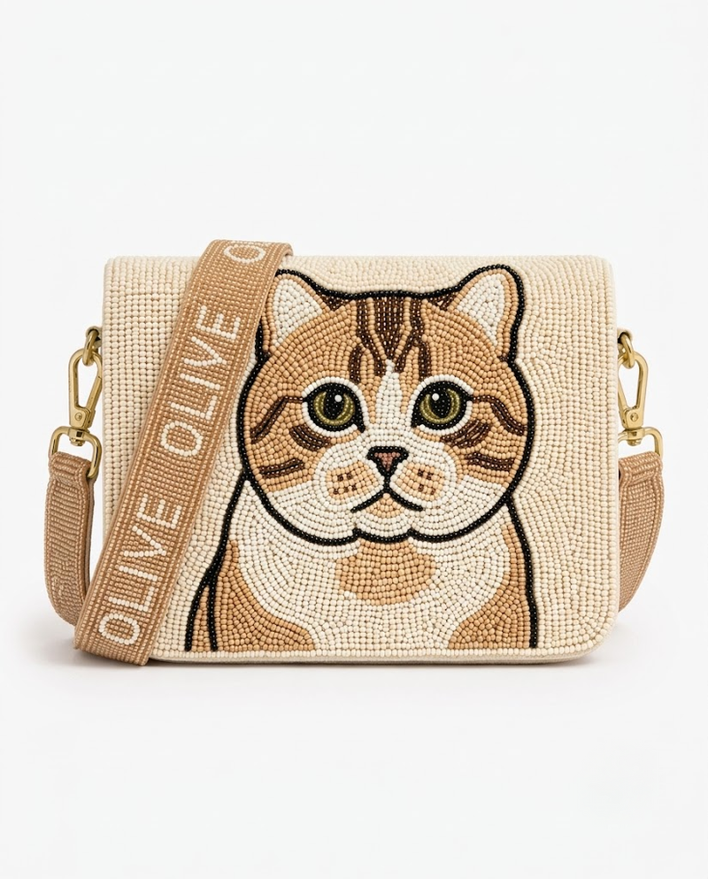 Custom Pet Beaded Purse