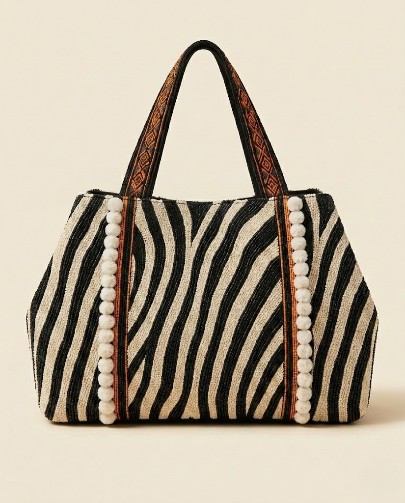 Zebra Chic Tote