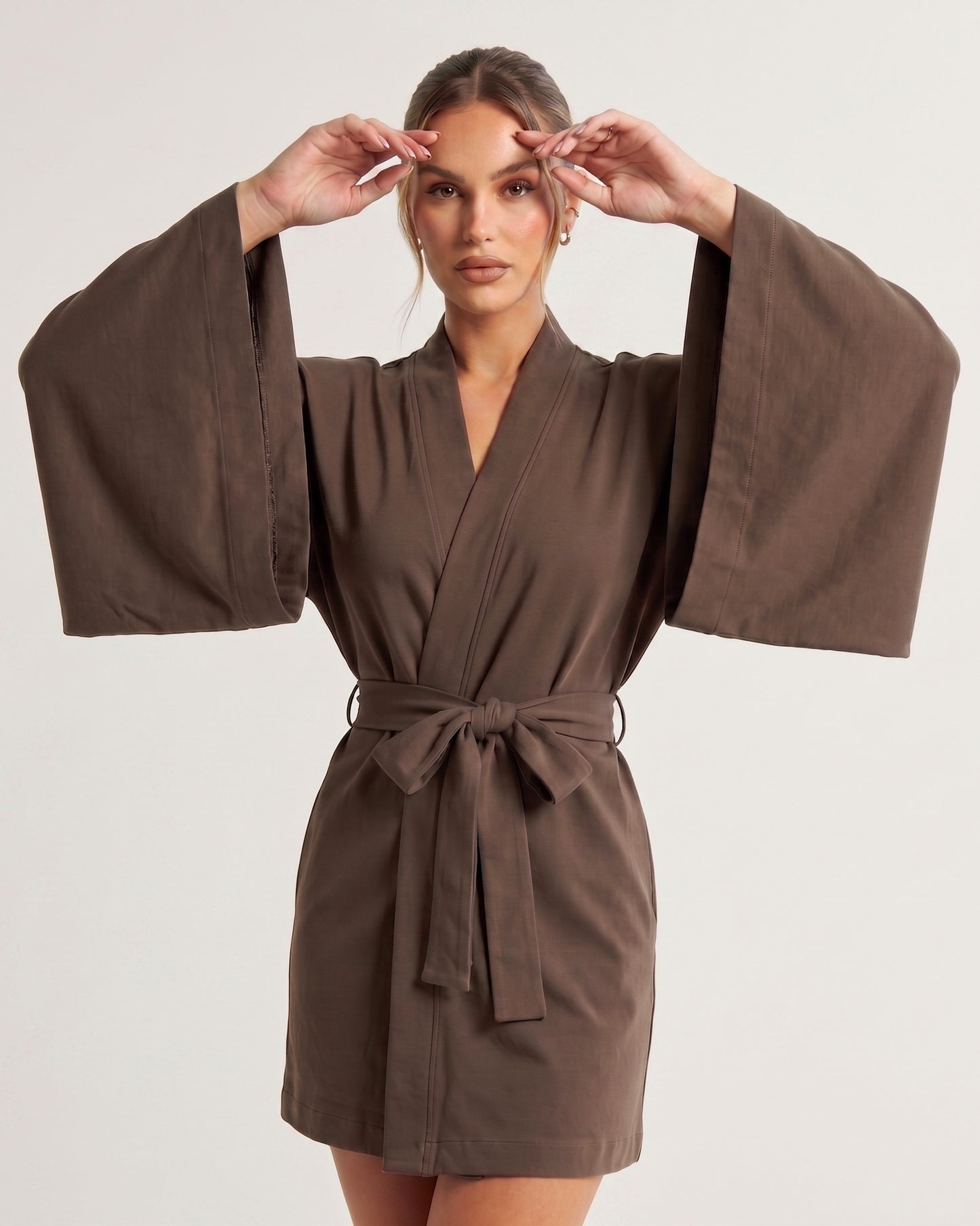 Angel Sleeve Kimono Robe