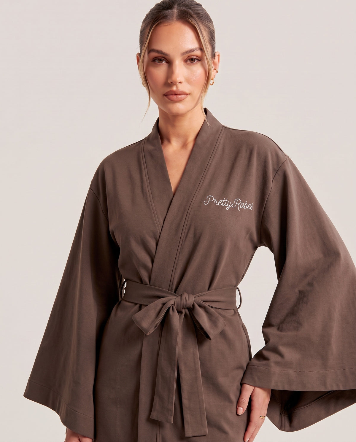 Angel Sleeve Kimono Robe
