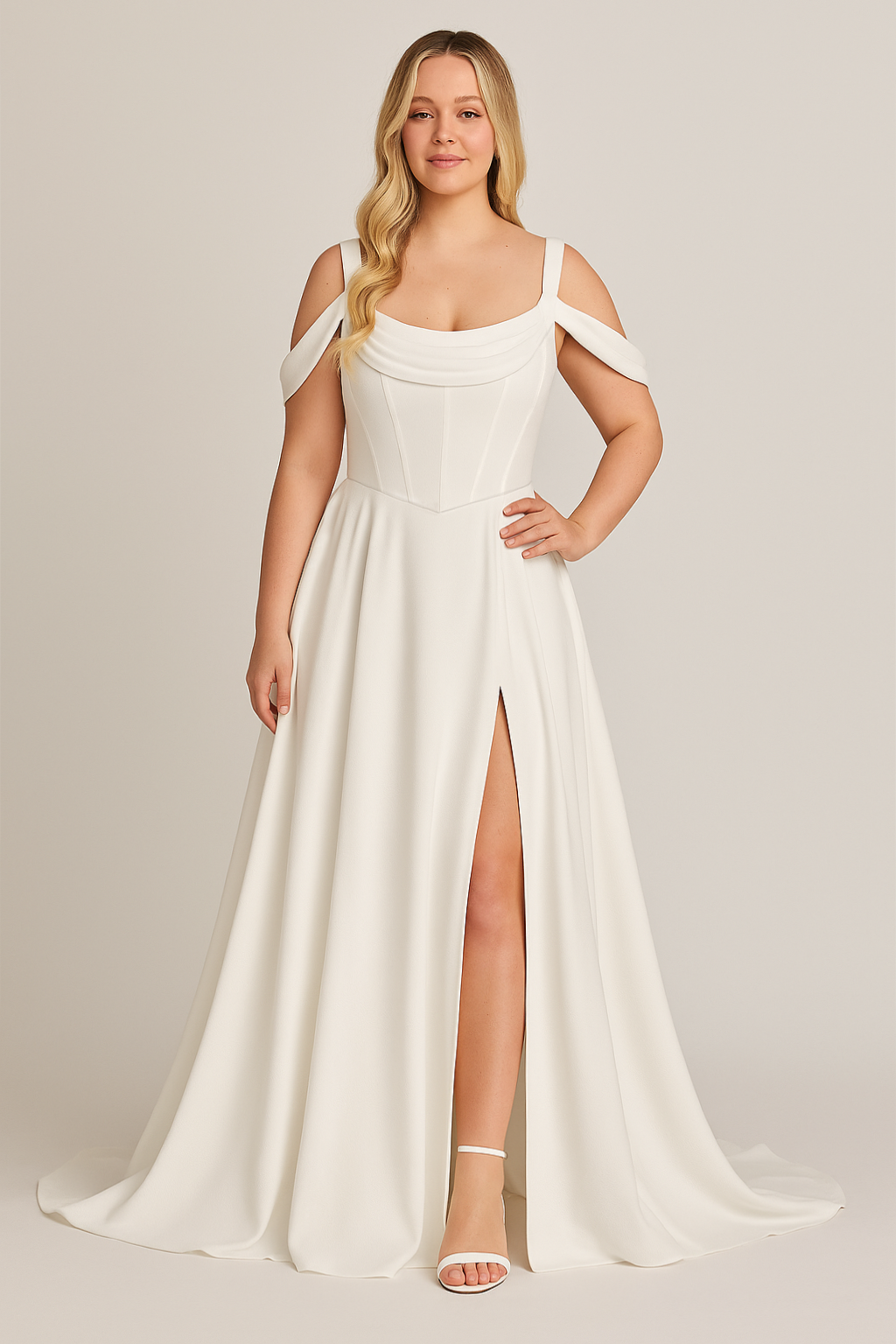 The Off-Shoulder Gown