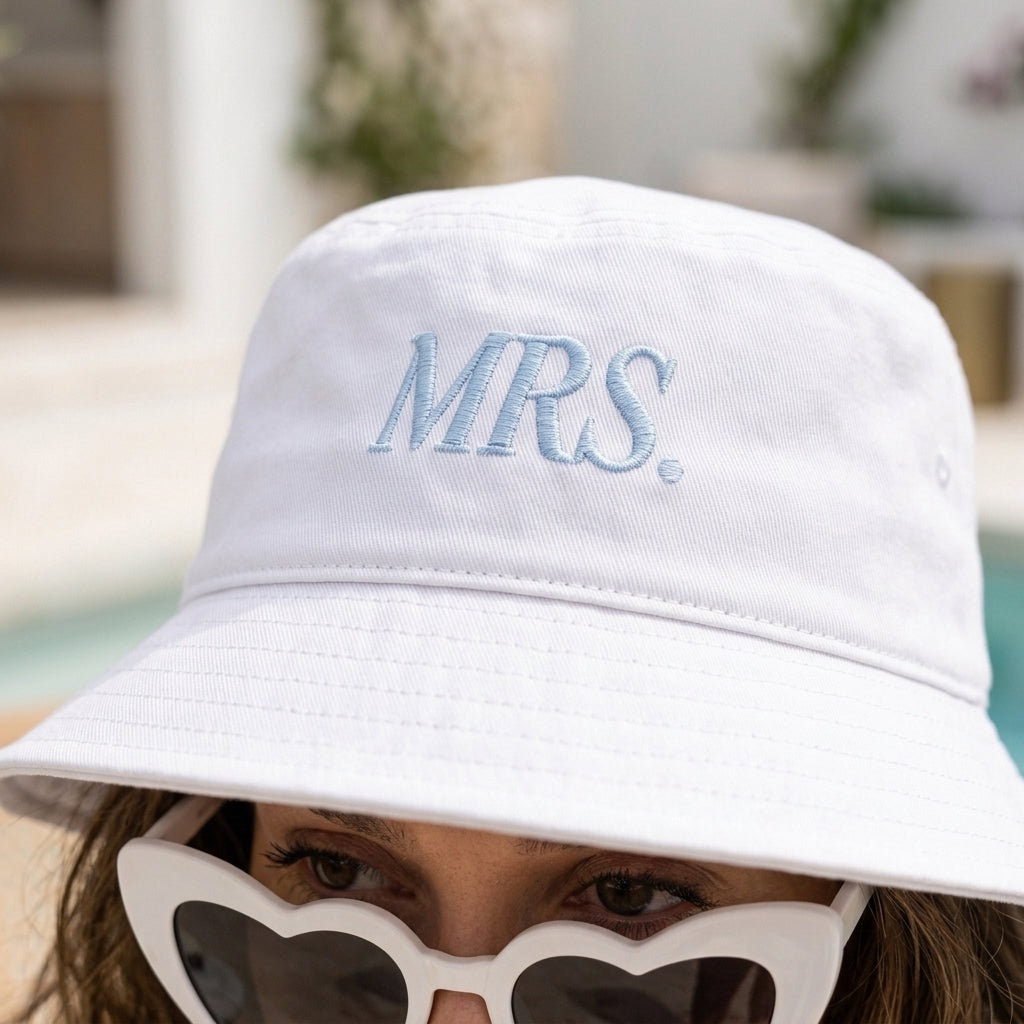 Personalized Bride Bucket Hat