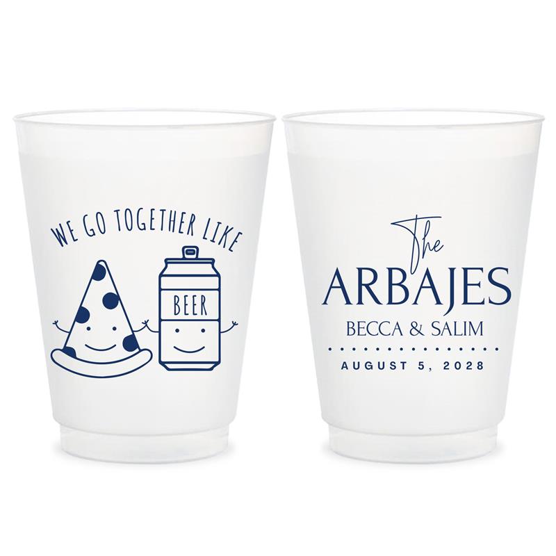 Customized Wedding Cups (KT 223)