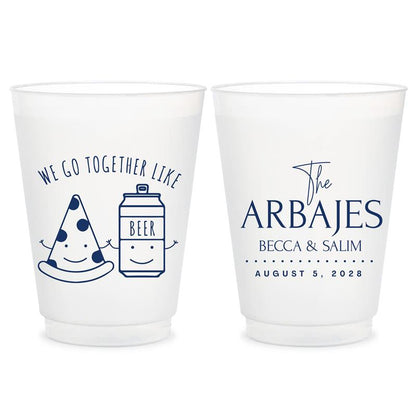 Customized Wedding Cups (KT 223)