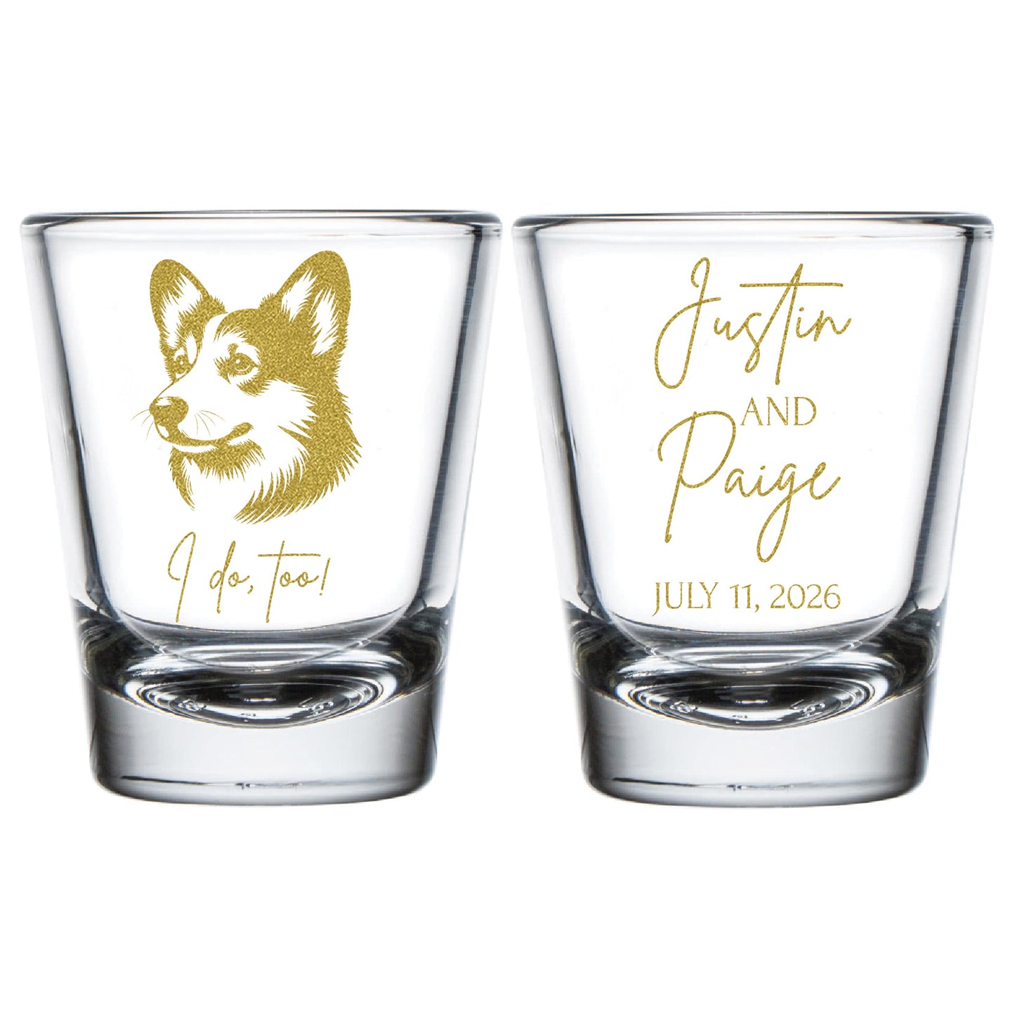 Pet Shot Glass Favors (KT248)