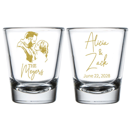 Wedding Shot Glasses (LP 274)