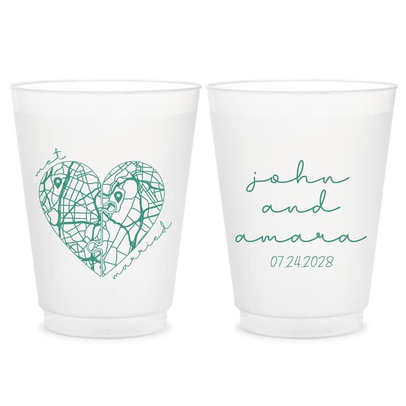 Customized Wedding Cups (KT 277)