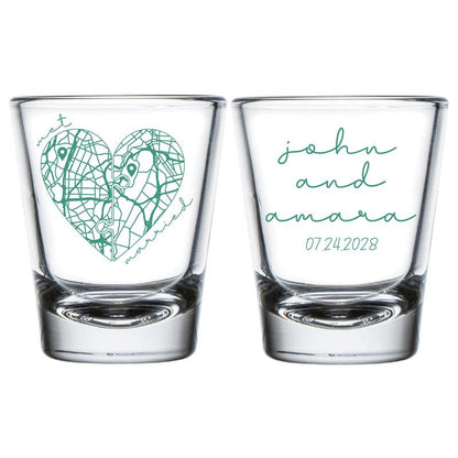 Wedding Shot Glasses (KT 277)