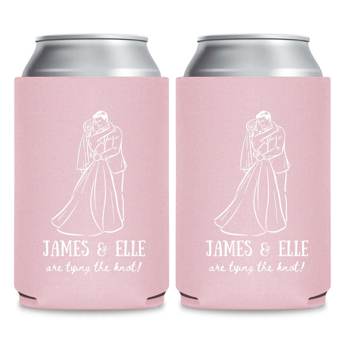 Personalized Bridal Can Cooler (LP 355)