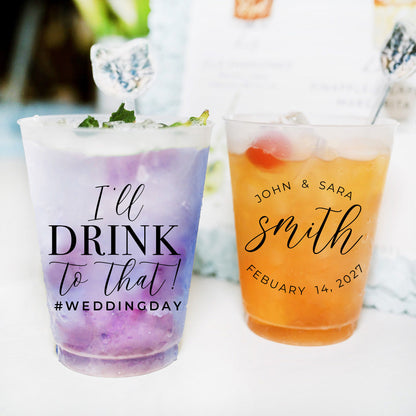 Wedding Frosted Cups (CS291)