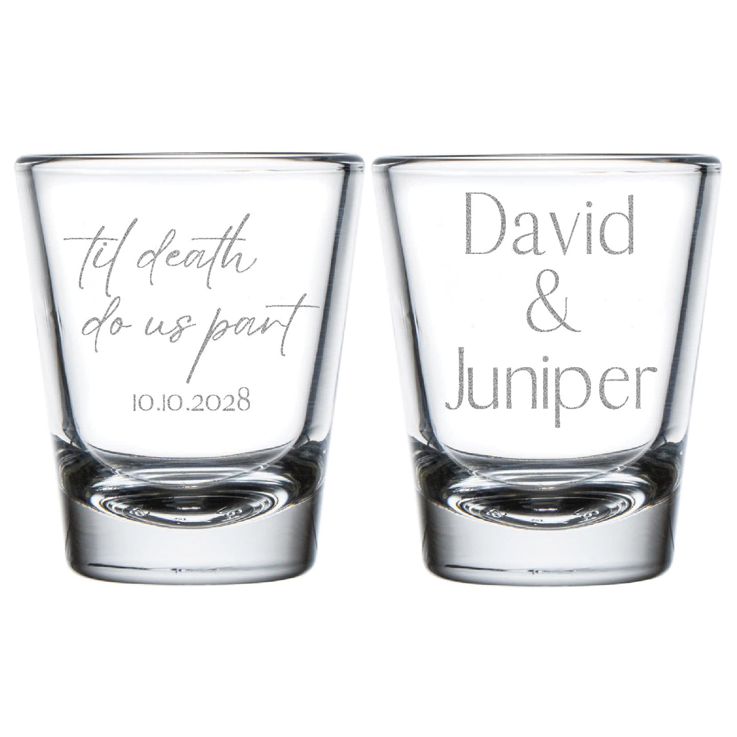 Custom Shot Glass Wedding Favors (LP 299)