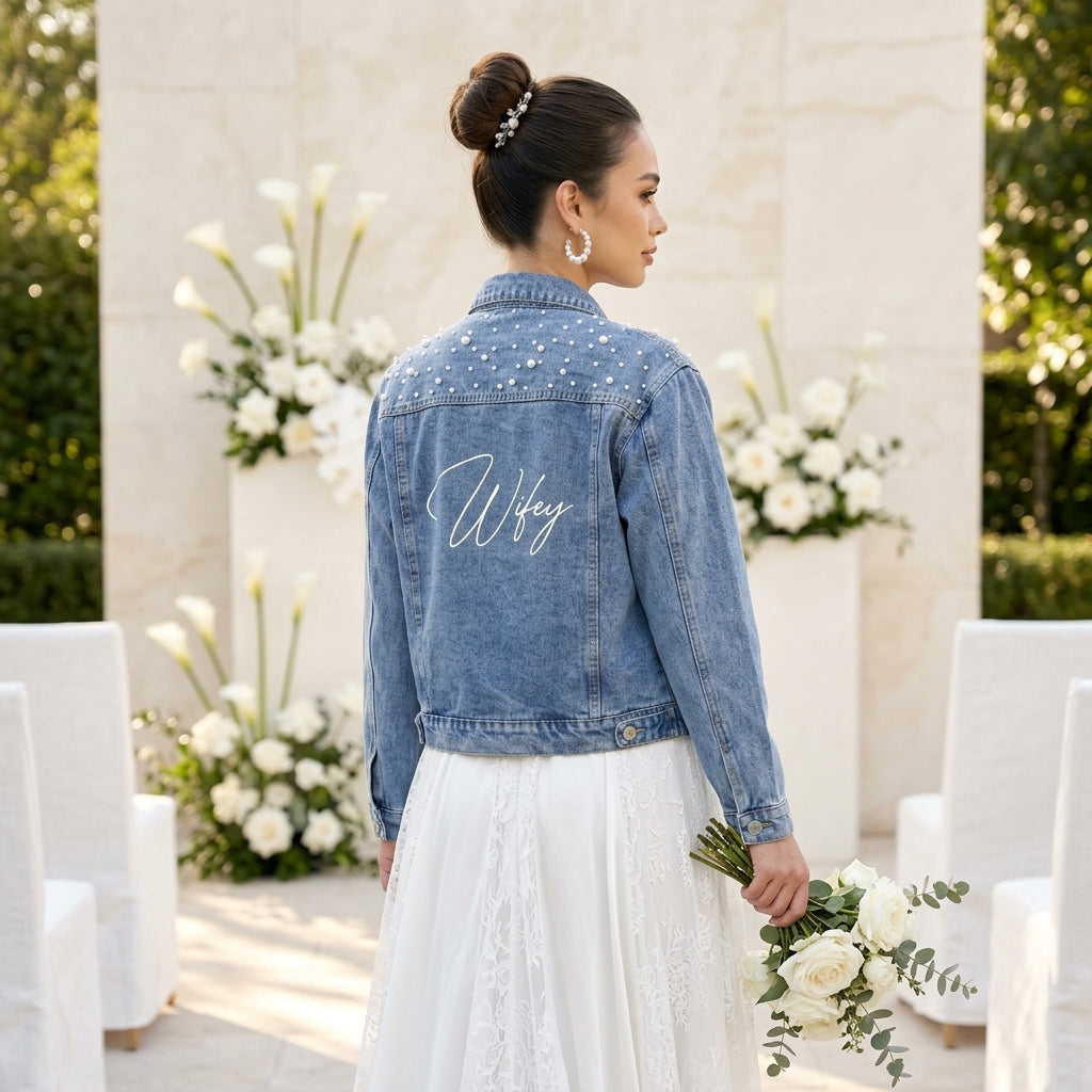 Blue Pearl Wifey Jacket
