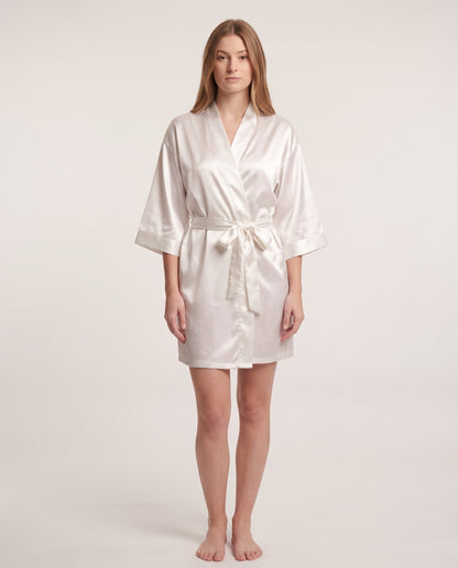 White Bride Robe