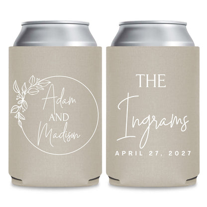 Floral Can Coolers