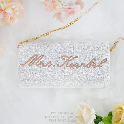 Beaded Barrel Clutch