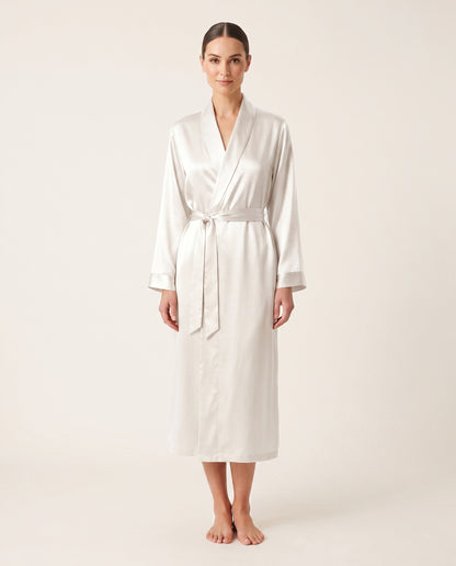 Midi Satin Robe