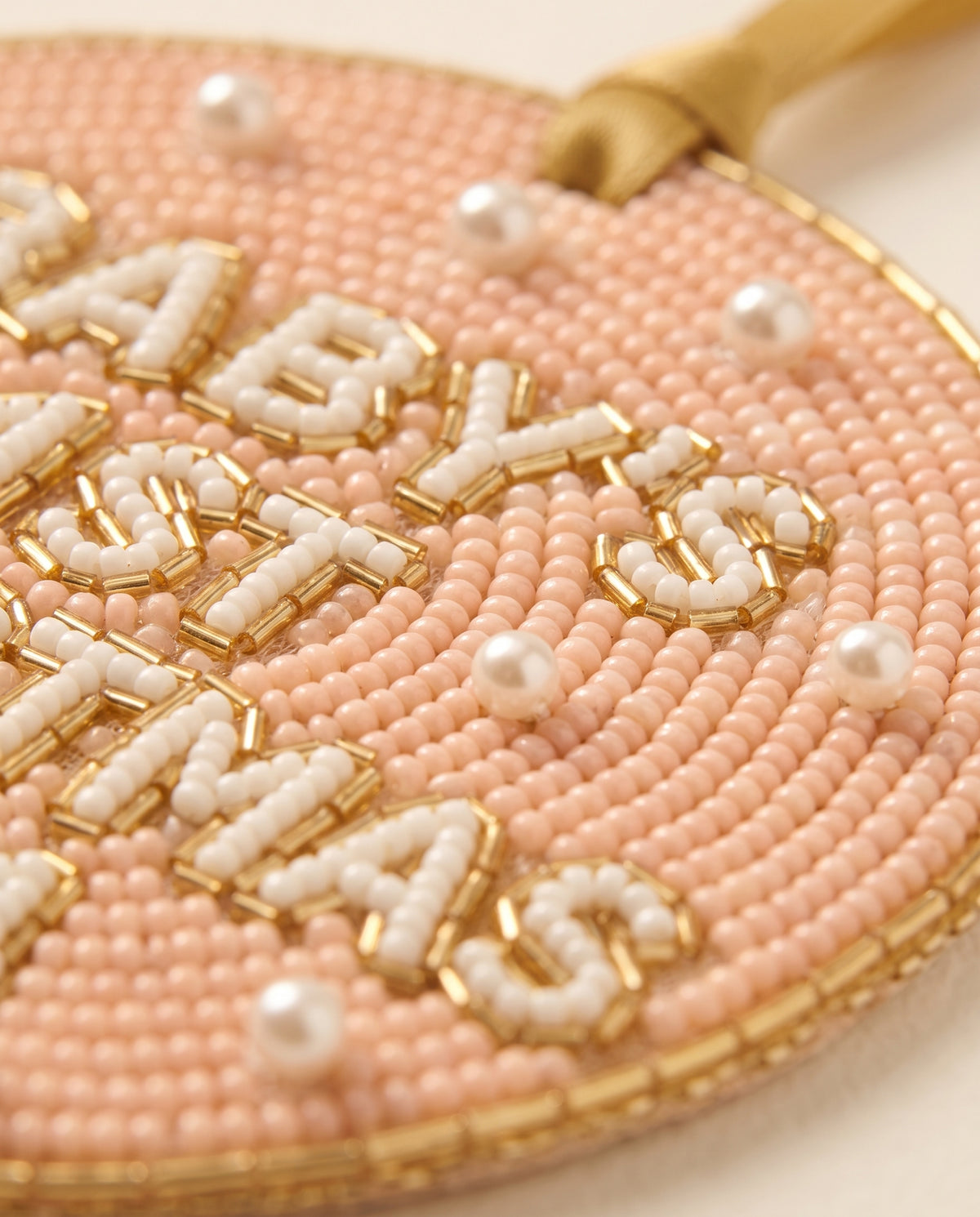 Baby's First Christmas Beaded Ornament