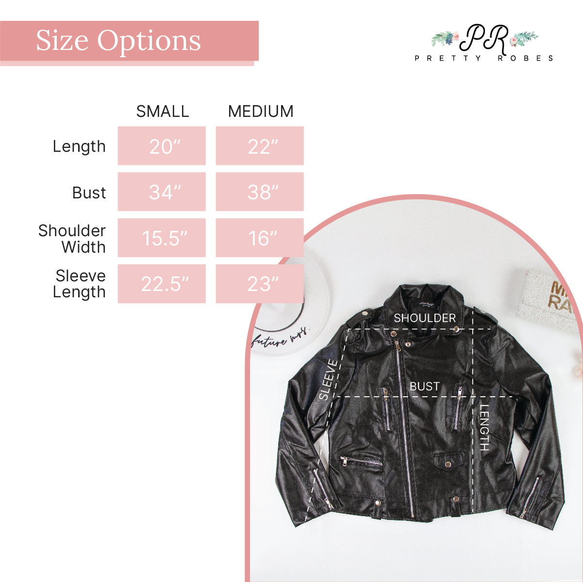 Mrs Bridal  Faux Leather Jacket