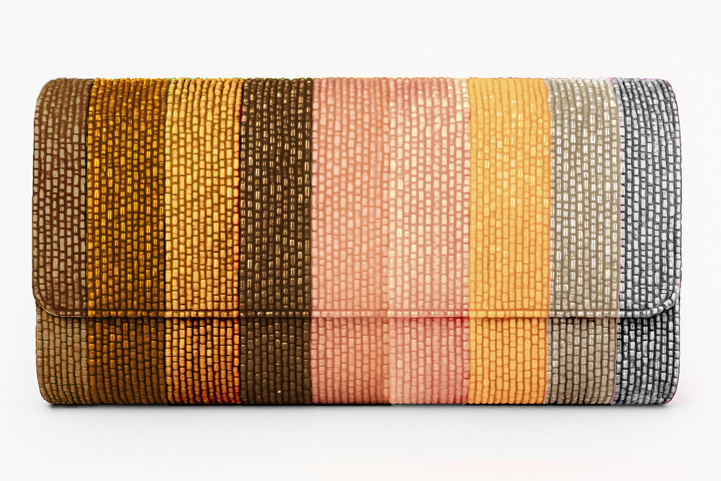 Beaded Barrel Clutch