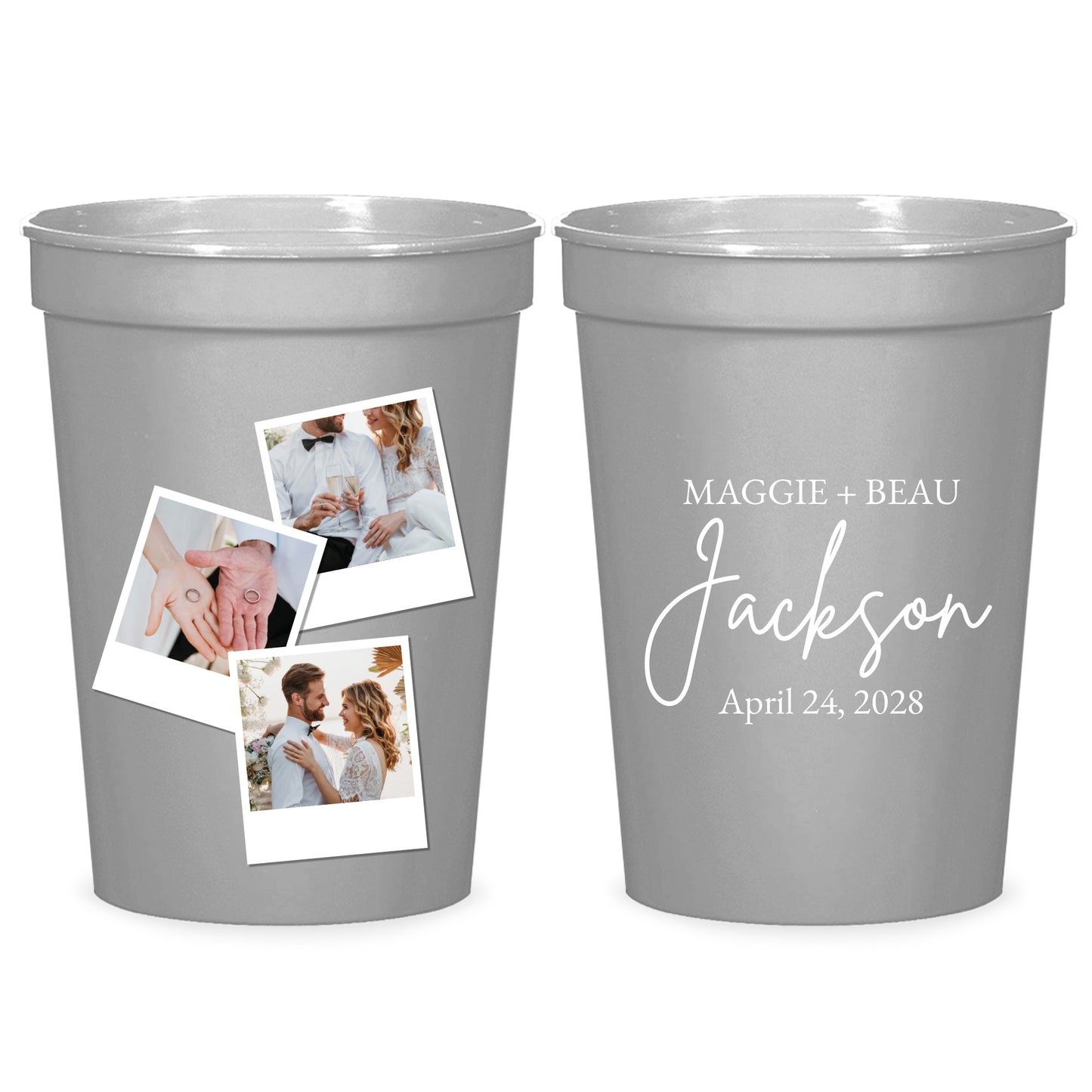 Ring Monogram Stadium Cups (LP 323)