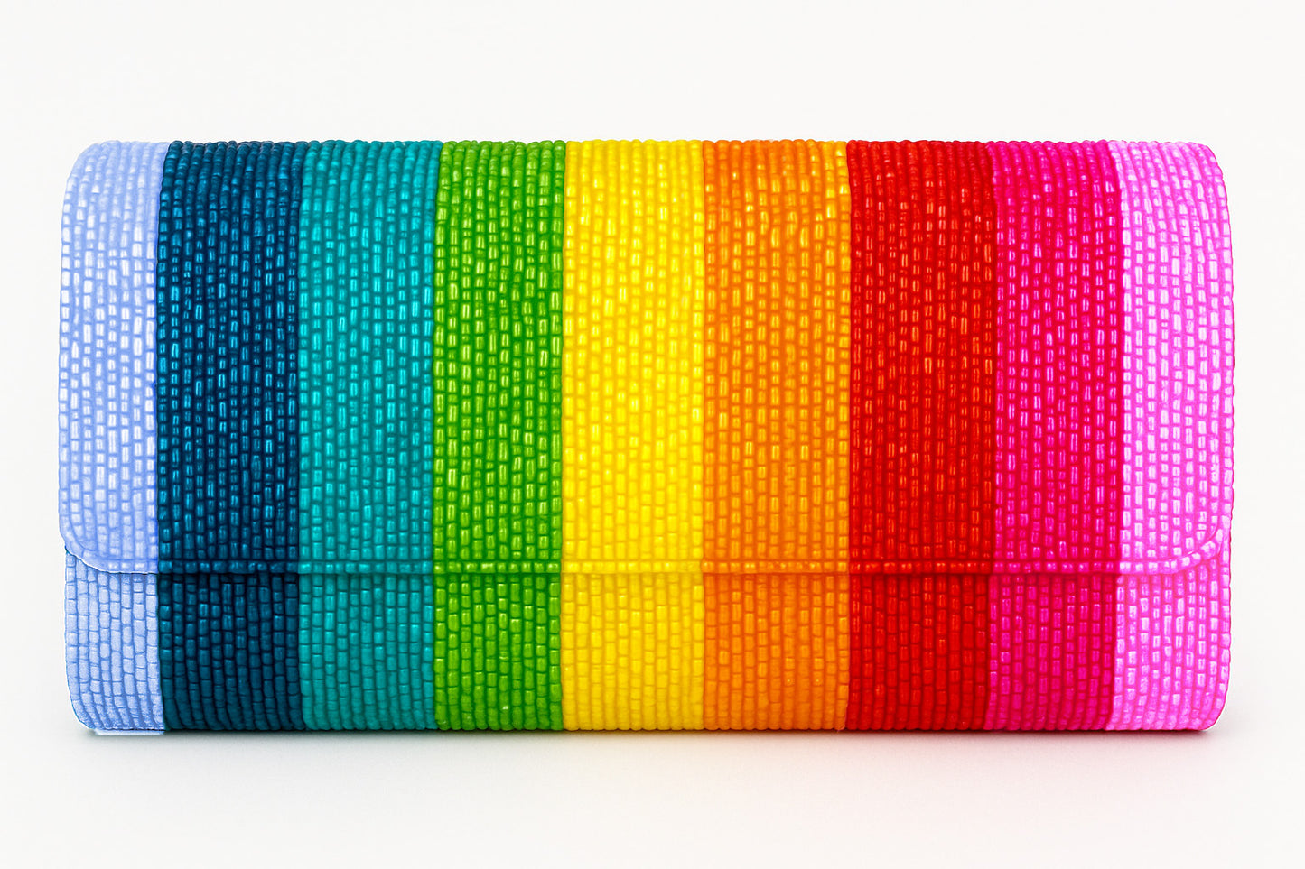 Beaded Barrel Clutch