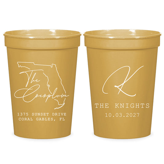 Stadium Cups Wedding Favors (LP331)