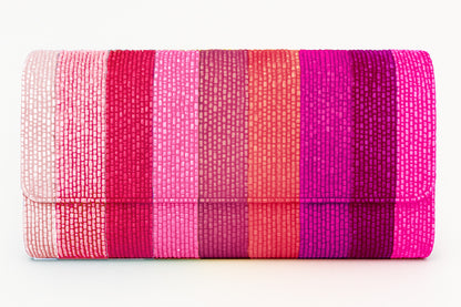 Beaded Barrel Clutch