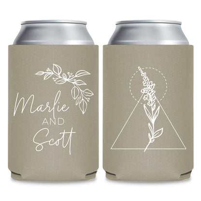 Floral Can Coolers