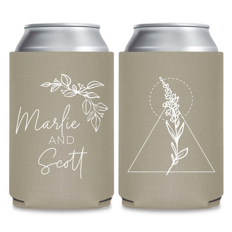 Floral Can Coolers