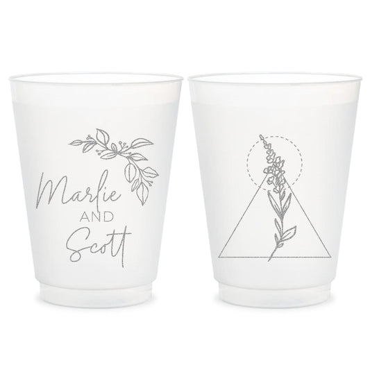 Wedding Plastic Cup Favors (CS 365)