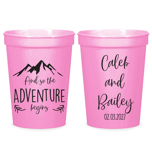 Customized Wedding Stadium Cups (CS 381)