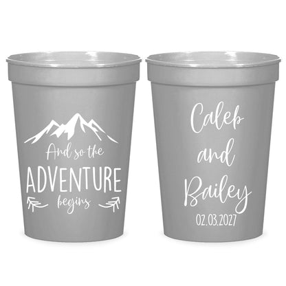 Customized Wedding Stadium Cups (CS 381)